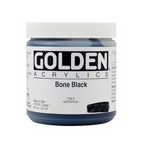 [골덴]헤비바디 아크릴물감 473ml 시리즈 1, 상세설명 참조, [6077760]1442／NeutralGreyNo.2