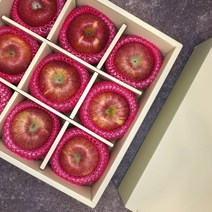 23년 설 명절 과일선물세트 청송사과 명품 과일세트 9과 4.5kg 내외, 사과세트 9과, 보자기포함