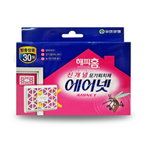 해피홈 에어넷 모기기피제 방충망용, 2.85g, 1개
