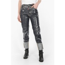 Dsquared2 5 포켓 MAXI 커프 COATED 데님 PANTS S72LB0411 S30755 961