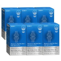 바른 칼마디아연+ 1 350mg x 60정 / 칼슘 마그네슘 비타민D 아연, 6개, 1350mgx60정