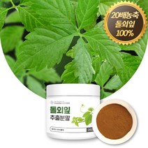 20배농축 100% 돌외잎추출물 돌외잎 돌외잎주정추출분말 돌외입 가루 차 칠엽담 티백 활용 남성 여성 여자 남자 부모님 엄마 아빠 장인어른 장모님 노인 어르신 건강 관리 선물 추천, 1개, 250g