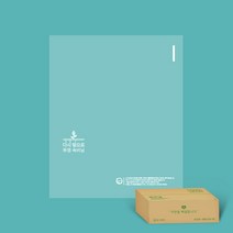 다시 땅으로 투명속비닐 [대] 38 x 47 + 4 1000장 (속포장용) 리그라운드 생분해 비닐봉투, 1000개