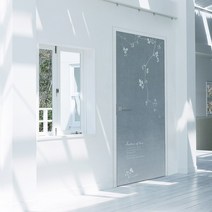 상상후 현관문 방문 리폼 포인트 도어 아파트 현관문 시트지 인테리어 필름 모음, 050_네츄럴플로르 블루