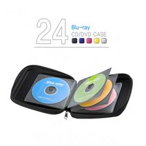 [산와] FCD-WLBD24BK 세미하드 블루레이/CD/DVD 케이스 (24매), 단품