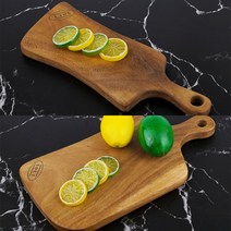 원목 느티나무 마호가니 캄포 이유식 우드 플레이팅 핸들 도마, 핸들 플레이팅 도마