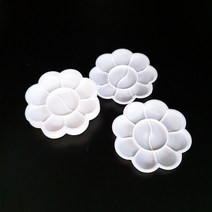 20개세트꽃 팔레트 플라스틱파렛트 미술팔레트 물감팔레트 핸드파렛트팔레트, 상세페이지 참조