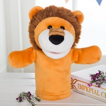 리앤킴 공연용 소품 말하는 손인형 ST1173, 사자, 28cm