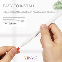 애플펜슬 펜촉 팁 호환 10/50PCS Silicone Replacement Tip Case for Apple Pencil 1 2 Touchscreen Stylus, 한개옵션1, 02 20PCS MiX Color