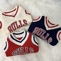 루페루페 강아지 조끼 기모 니트 옷 XS-3XL 까지, 아이보리