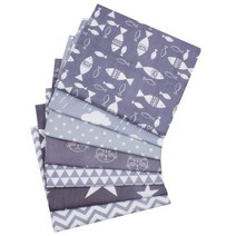 꽃무늬 린넨 원단 체크 천 20x25cm 꽃 동물 면화 패치 워크 원단 바느질 퀼트 소재 DIY 천 수제 액세서리, 23 28_01 20x25cm