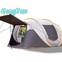 HongNuo 옥외 거실형텐트 5-8사람, 5-8, 카키1