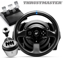 P 트러스트마스터 T300RS GT 레이싱휠 + TH8A 쉬프터 (PS5 PS4 PC용), 1