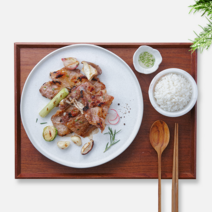 [수율86%] 돼염 목살 소금양념 돼지갈비 1kg (500g*2팩), 500g, 2개