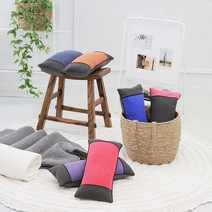 단잠 순면100% 피그먼트 미니 메밀베개, 퍼플