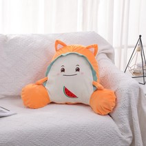 발란스코드 창의 토스트 사무실 허리 쿠션 의자 등받이 자동차, 55cm, 수박 초밥