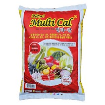 멀티칼 10kg 추비 기비 관수용 미량요소 고추비료 상추, 1개