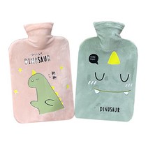 위너리스 보들보들 물주머니 2L 핑크+그린, 1set