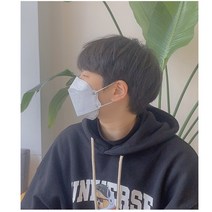 에코엠 천연한지 마스크 구리 스노우 핏 마스크 3D 입체형 5색/10개입 (크림+핑크+블루+연그린+그레이) 대형 MB필터 성인 여성 다회사용 항균 친환경 고기능성 특허제품 L사이즈