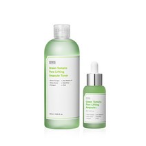 [성분에디터] 그린토마토 모공토너 350ml+모공앰플 30ml 세트