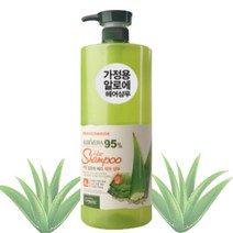 1500ml 대용량 샴푸 착한 오가니아 알로에 베라 샴푸 1개/2개/3개, 2개