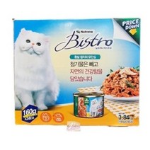 코스트코 뉴트리나 비스트로 애묘 캔 습식 사료 160g x 24개(1박스) 대용량, 160g x 24캔 (1박스)