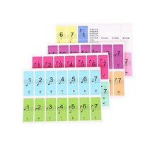 4 개 88 키 피아노 키보드 사운드 이름 스티커 61 전자 음악 데칼 라벨 참고, 4pcs