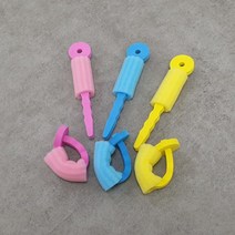 엘턴 스펀지 구르프 3P 색상랜덤 미용집게 롯드 구루프, 1