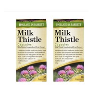 Holland & Barrett 홀랜드 앤 바렛 밀크 씨슬 50캡슐 2팩, 1개
