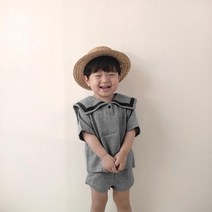 아동복 해군 정장 반팔 바지 상하세트 키즈상하복 투피스 유아트레이닝복