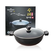 퀸센스 인덕션 수려 멀티팬 36cm IH 후라이팬, 없음