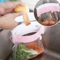 주방용품 씽크대 음식물 쓰레기 거치대 봉투 홀더, 상세페이지 참조, 상세페이지 참조