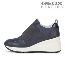 제옥스 GEOX 정품 여성 New 22 S 컴포트 데일리 키높이 스니커즈 죠스마 W1S258L2S21 네이비