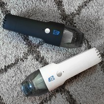 무선 진공청소기 핸디형 크린몬스터 틈새 책장 차량 청소 편리, 블랙