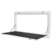 RV캠핑 접이식 선반 캠핑카 카라반 외부 테이블 보드, 램프x 블랙 식탁 800x450x26.5