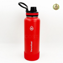 써모플라스크 보냉병 보온병 THERMOFLASK 코스트코 물병 등산용 운동용 캠핑용, 15세트, 1200ml 레드
