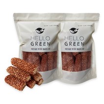 헬로우그린 국산 옥수수 속대 300gX2(팩) 총600g, 300g 2개