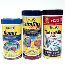 [국민사료] TETRA 테트라 민 비트 구피 열대어사료, 테트라_민100ml