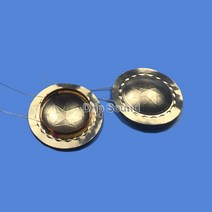25.5mm 트위터 보이스 코일 혼 스피커 고음 티타늄 필름 다이어프램 드라이브 헤드 수리 부품 2 2 개, 한개옵션0