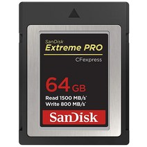 SanDisk 익스트림 프로 CF익스프레스 카드 타입 B 128GB(SDCFE-128G-GN4NN), 128GB, Card Only