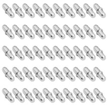 스냅핀 R핀 고정핀 50 Pcs I 모양 금속 지원 못 선반 핀 가구 옷장 내각 책꽂이 조정 브래킷 295110