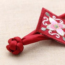 75-570 이영희 전통매듭단추_빨강색 HDS-799-H 한복매듭장식