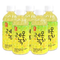웰그린 레몬녹차 340ml 5개, 1