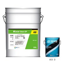 KIXX GEAR EP 68 20L 킥스 기어 이피 산업용 기어유