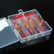 제설기 염화칼슘 살포기 열선 넉가래 제설제 Mosodo 4 개/상자 잉어 낚시 미끼 후크 트랩 스프링 피더 케이, 01 WHITE_02 7