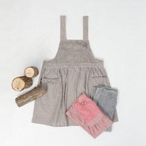 코지라인 앞치마 카페 공방 어린이집 유치원 단체 로고, 스타일:블루, 단품