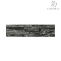 아트월 천연석 벽돌 인테리어 리모델링 블랙 타일 150x600
