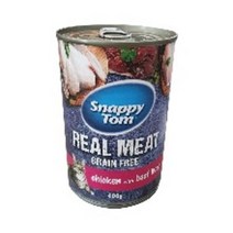 스내피톰 캣 리얼미트 400g 그레인프리, 12개, 닭고기와 소간