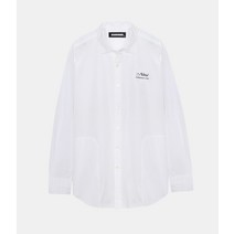 NEIGHBORHOOD 네이버후드 TRAD / C-SHIRT. LS 212SPNH-SHM01 WHITE 트래드 긴팔 셔츠