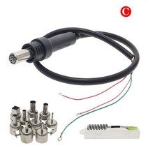 기존 KADA 850 시리즈 디지털 디스플레이 디 솔더링 스테이션 핫 에어 건 핸들 4 코어 5 와이어 및 바람 추이, 03 Package C_01 110V